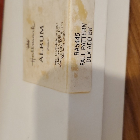 Hallmark Address Book Vintage Fall Edition New in Box! - Picture 10 of 11